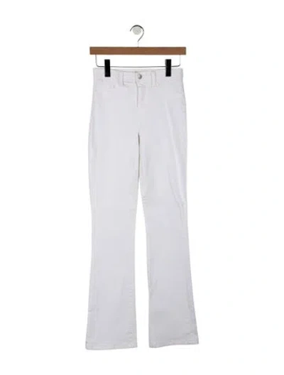 Pre-owned L'agence Mid-rise Flared Jeans In Blue