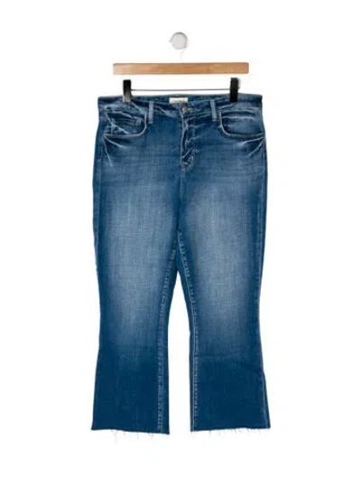 Pre-owned L'agence Mid-rise Flared Jeans W/ Tags In Blue