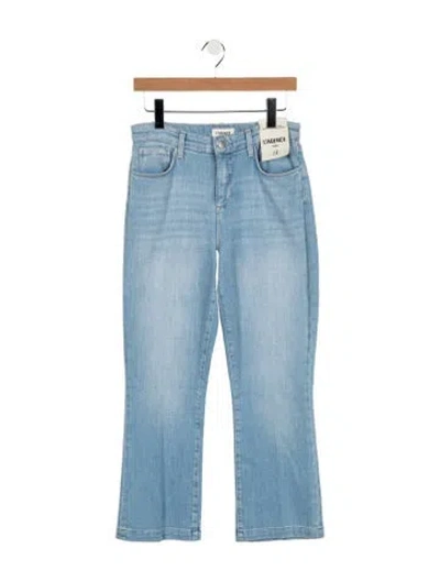 Pre-owned L'agence Mid-rise Flared Jeans W/ Tags In Blue