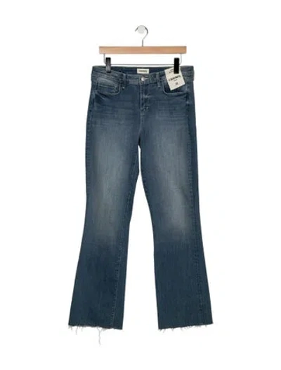 Pre-owned L'agence Mid-rise Flared Jeans W/ Tags In Blue