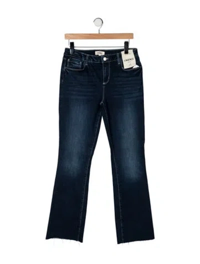 Pre-owned L'agence Mid-rise Flared Jeans W/ Tags In Blue