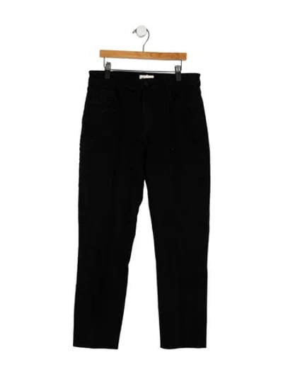 Pre-owned L'agence Mid-rise Skinny Leg Jeans In Black