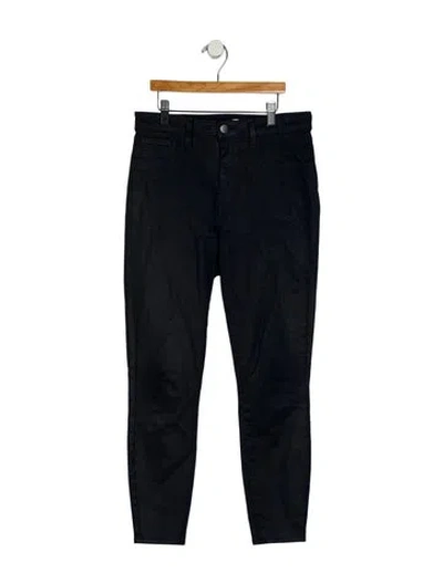 Pre-owned L'agence Mid-rise Skinny Leg Jeans In Blue