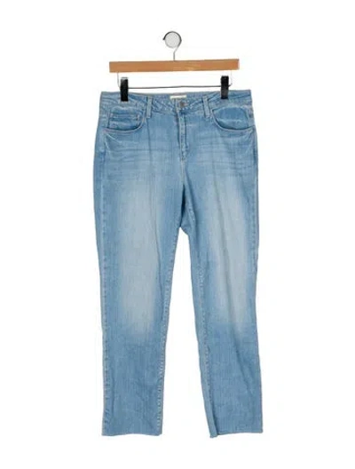 Pre-owned L'agence Mid-rise Skinny Leg Jeans In Blue