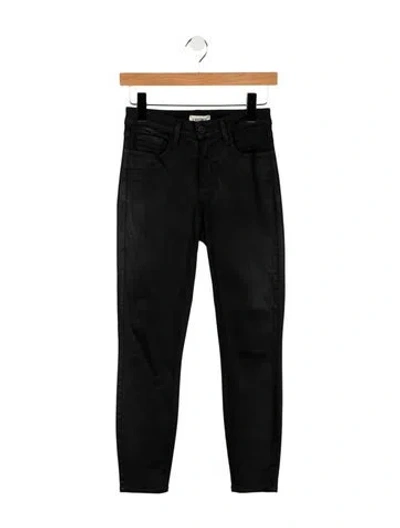 Pre-owned L'agence Mid-rise Skinny Leg Jeans In Blue