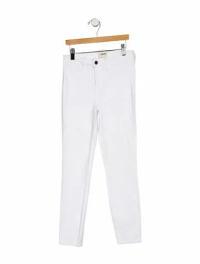 Pre-owned L'agence Mid-rise Skinny Leg Jeans In Blue