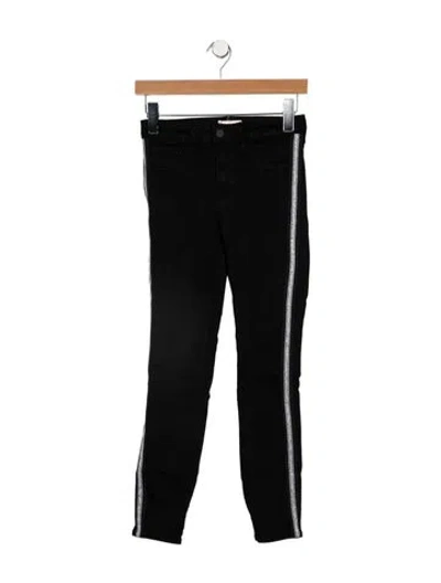 Pre-owned L'agence Mid-rise Skinny Leg Jeans In Multi