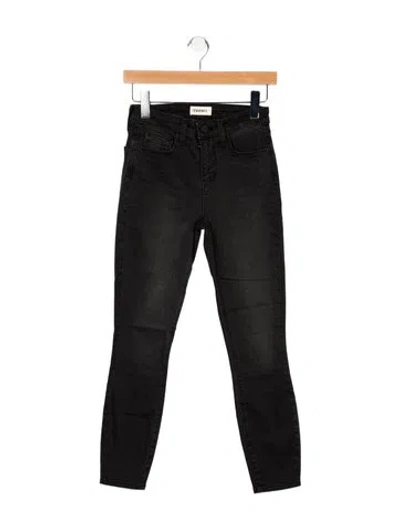 Pre-owned L'agence Mid-rise Skinny Leg Jeans In Multi