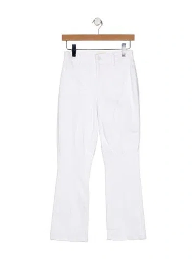 Pre-owned L'agence Mid-rise Straight Leg Jeans In Blue