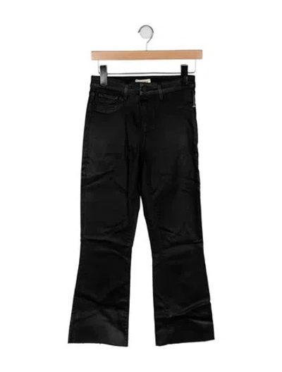 Pre-owned L'agence Mid-rise Straight Leg Jeans In Multi