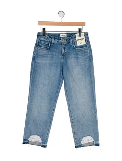 Pre-owned L'agence Mid-rise Straight Leg Jeans W/ Tags In Blue