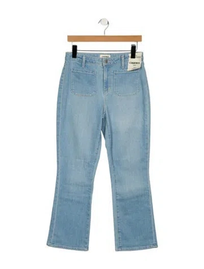 Pre-owned L'agence Mid-rise Straight Leg Jeans W/ Tags In Blue