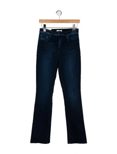 Pre-owned L'agence Mid-rise Straight Leg Jeans W/ Tags In Blue