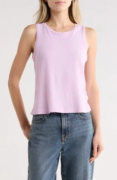 L'agence Mikaela Tank Top In Purple