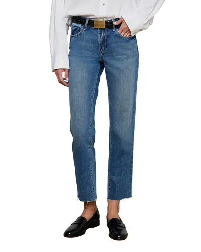 L'agence Milana Kemp Straight Leg Jean In Blue