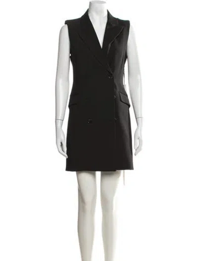 Pre-owned L'agence Mini Dress W/ Tags In Black