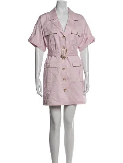 Pre-owned L'agence Mini Dress W/ Tags In Purple