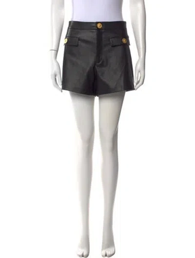 Pre-owned L'agence Mini Shorts In Black