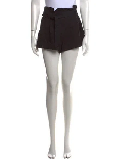 Pre-owned L'agence Mini Shorts In Black