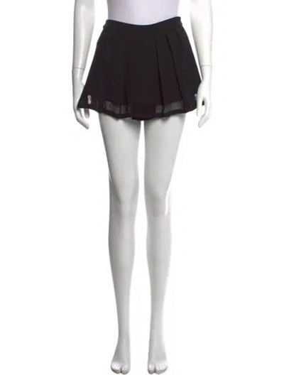 Pre-owned L'agence Mini Shorts In Black