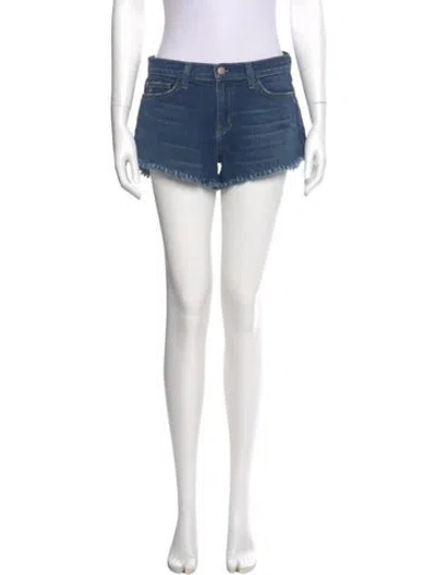 Pre-owned L'agence Mini Shorts In Blue