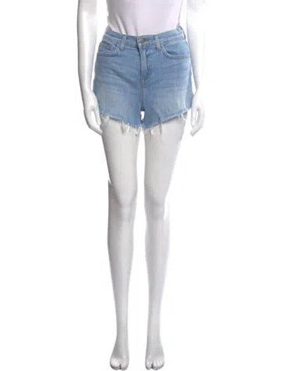 Pre-owned L'agence Mini Shorts In Blue