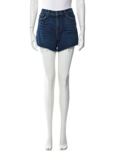 Pre-owned L'agence Mini Shorts In Blue