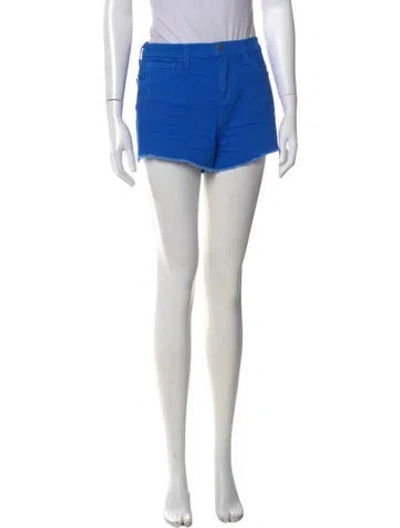 Pre-owned L'agence Mini Shorts In Blue