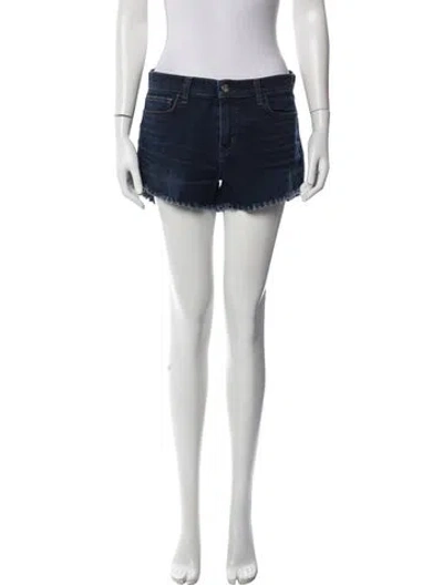 Pre-owned L'agence Mini Shorts In Blue
