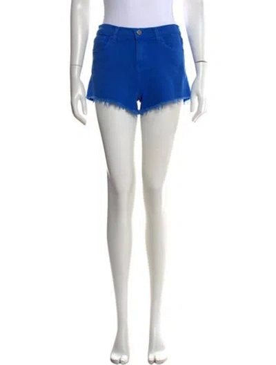 Pre-owned L'agence Mini Shorts In Blue