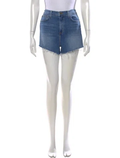 Pre-owned L'agence Mini Shorts In Blue
