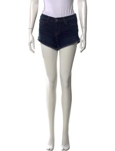 Pre-owned L'agence Mini Shorts In Blue