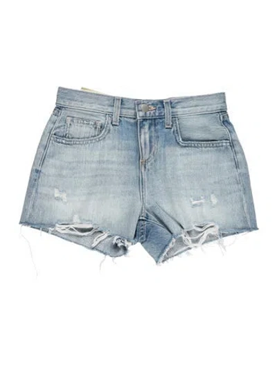 Pre-owned L'agence Mini Shorts In Blue