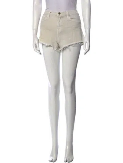 Pre-owned L'agence Mini Shorts In Gray