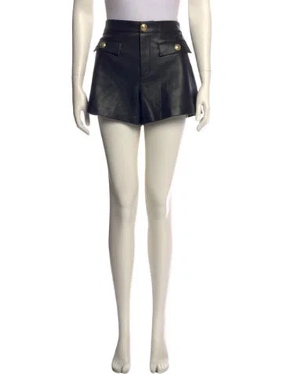 Pre-owned L'agence Mini Shorts In Neutral