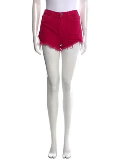 Pre-owned L'agence Mini Shorts In Pink