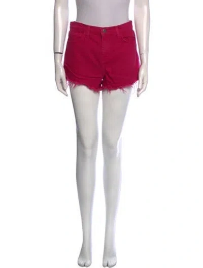 Pre-owned L'agence Mini Shorts In Pink