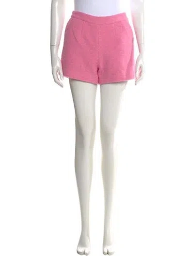 Pre-owned L'agence Mini Shorts In Pink