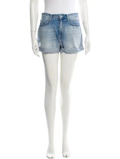 Pre-owned L'agence Mini Shorts In White