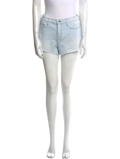 Pre-owned L'agence Mini Shorts In White