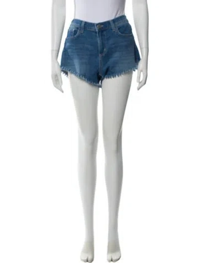 Pre-owned L'agence Mini Shorts In White