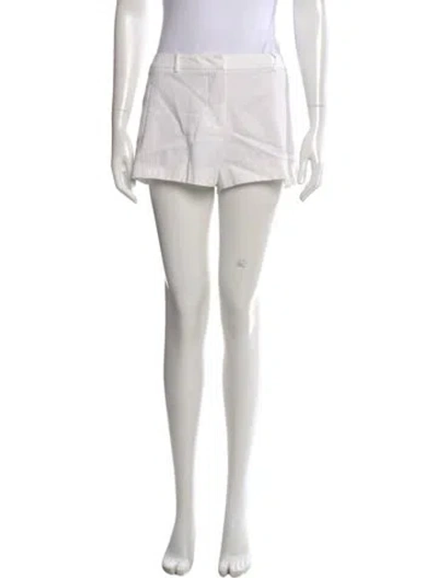Pre-owned L'agence Mini Shorts In White