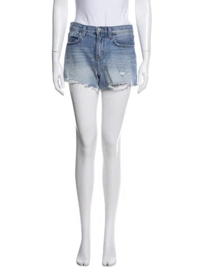 Pre-owned L'agence Mini Shorts In White