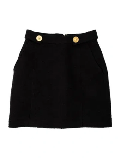 Pre-owned L'agence Mini Skirt In Black