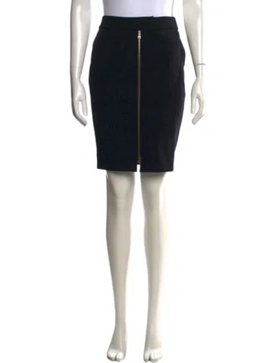 Pre-owned L'agence Mini Skirt In Black