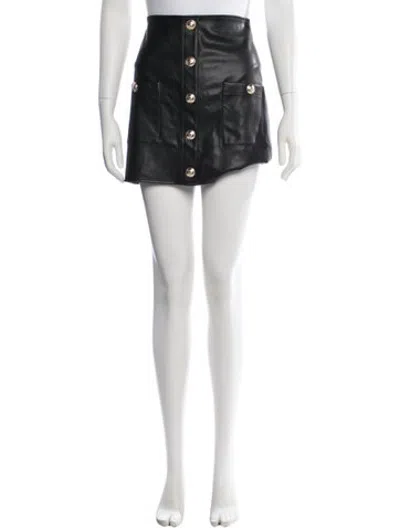 Pre-owned L'agence Mini Skirt In Black