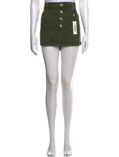Pre-owned L'agence Mini Skirt In Gray