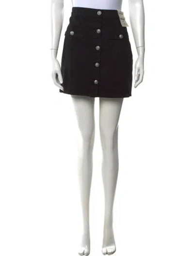 Pre-owned L'agence Mini Skirt In Gray