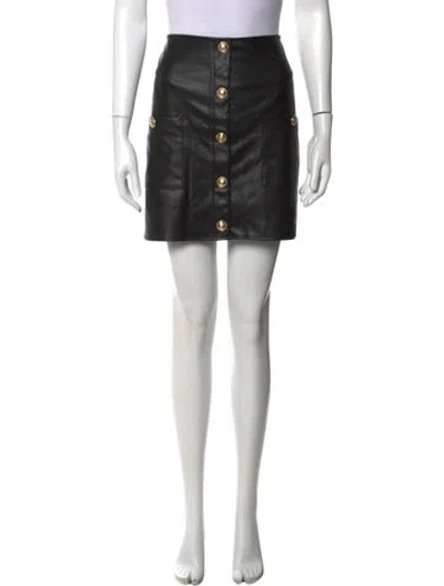 Pre-owned L'agence Mini Skirt In Gray