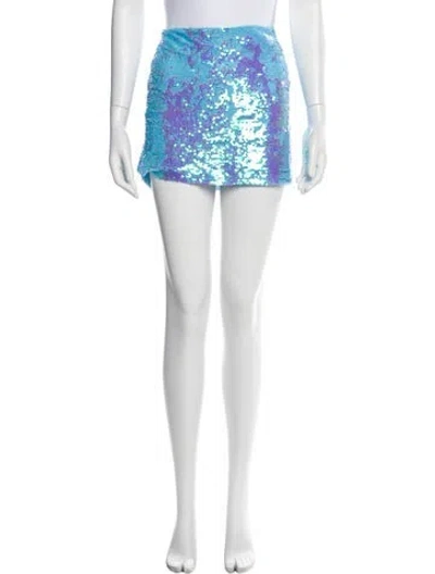 Pre-owned L'agence Mini Skirt In Multi